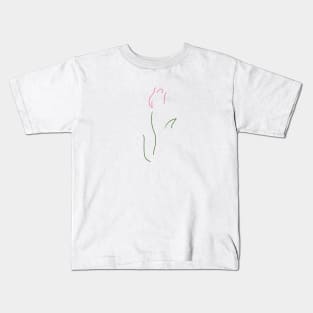 Floral Scribble Kids T-Shirt